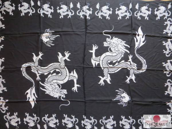 Lunghi | Sarong "Black-Dragon" - FARBAUSWAHL
