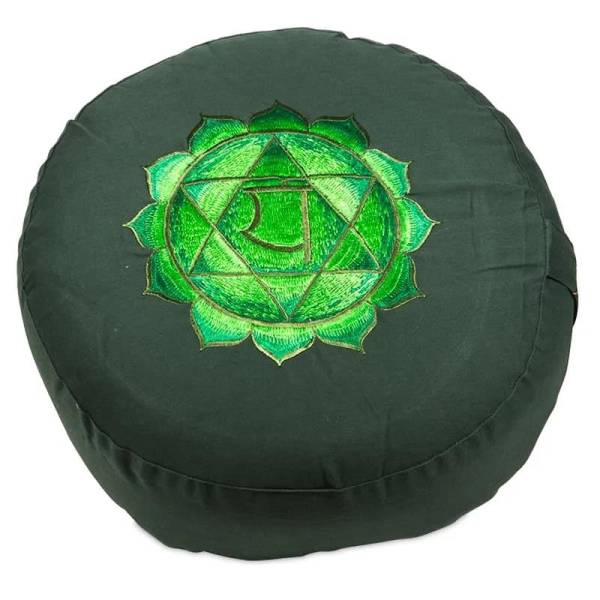 Meditationskissen 4. Chakra Anahata - grün