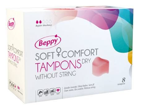 Beppy Soft-Comfort-Tampons 8er dry