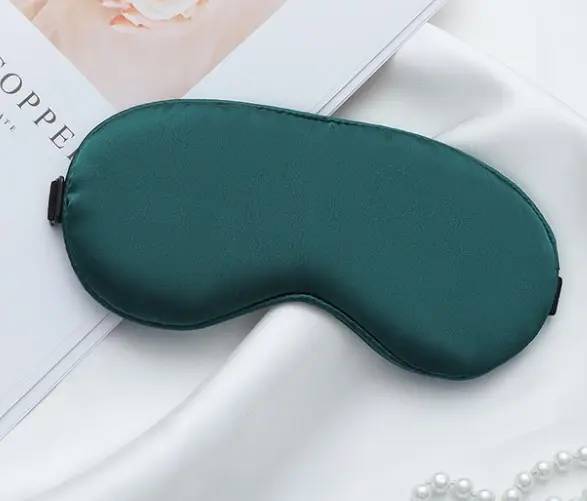 Augenmaske Satin verstellbar - VIELE FARBEN
