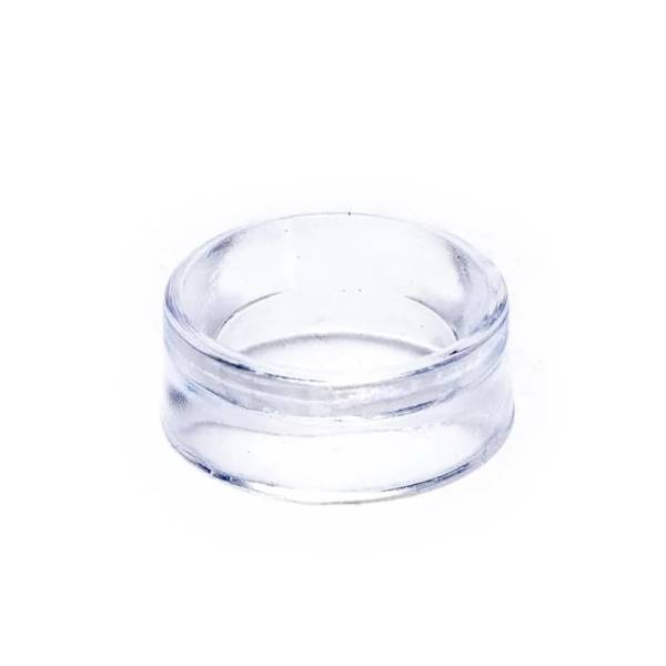 Ständer Halter transparent - für Yoni Ei oder Kugel - 2 x 0,5 cm