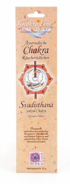 Räucherstäbchen - Chakra Line "Sakral-Chakra" Svadisthana