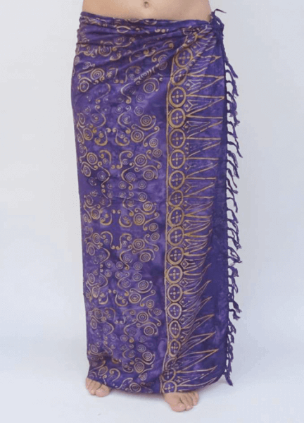 Premium Lunghi | Sarong "Wailele" purple