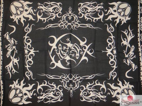 Lunghi | Sarong "Geckos in Change" - FARBAUSWAHL