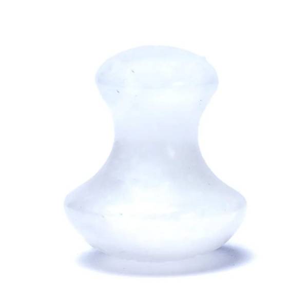 Massagestein Pilzform - Bergkristall 4 x 3,5 cm