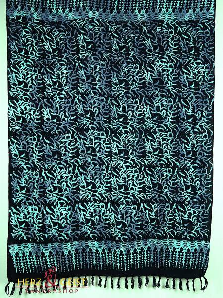 Premium Lunghi | Sarong "Curled Plants" - FARBAUSWAHL