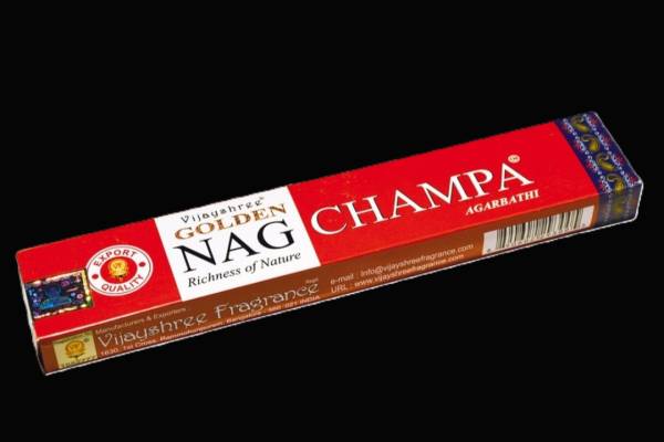 Räucherstäbchen - GOLDEN NAG Champa