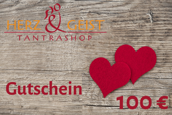 Geschenk Gutschein - Sinnliches und SinnVolles im Wert von 100 EUR