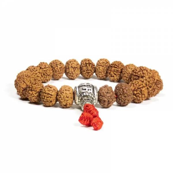 Mala/ Armband Rudraksha OMPMH 21 Perlen