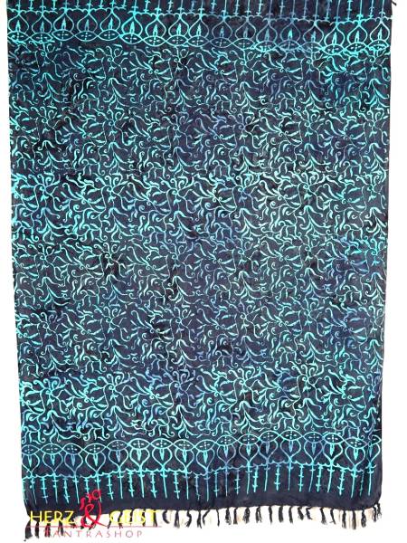 Premium Lunghi | Sarong "Curled Plants" - FARBAUSWAHL