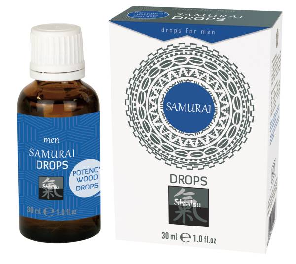 SHIATSU - Samurai Drops 30ml - aphrodisierend