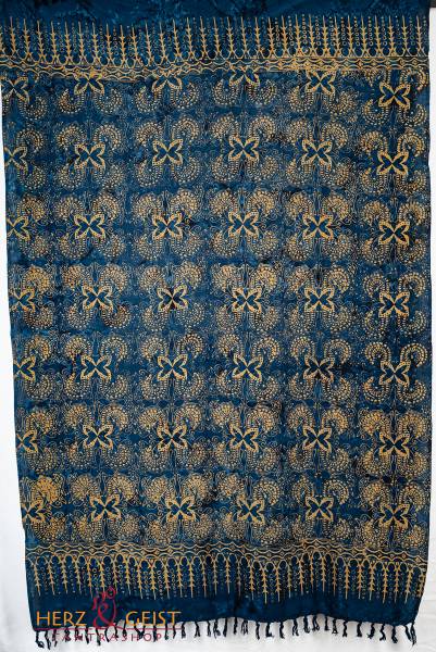 Premium Lunghi | Sarong "Wahini" - blau