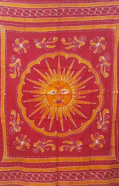 Ritualtuch Tagesdecke Wandbehang - Indian Sun - Normalgröße