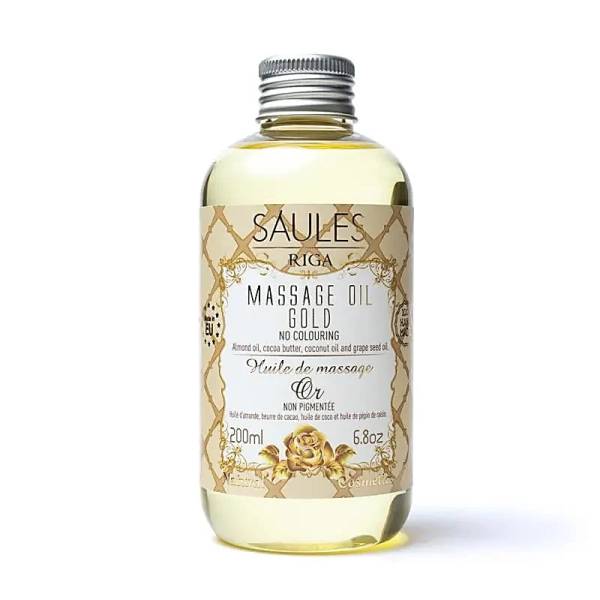 Natürliches Massageöl - Gold 200 ml