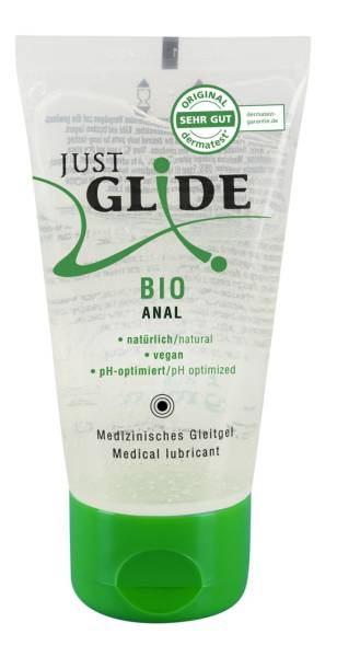 BIO Just-Glide - Anal Gleitgel - wasserbasiert 50 ml