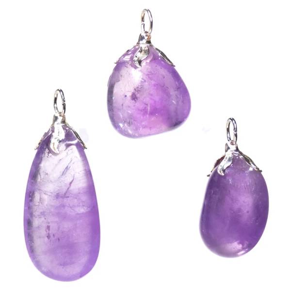 Edelsteinanhänger Amethyst hell