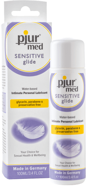 Pjur med SENSITIVE Glide - Gleitgel 100 ml