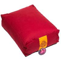 Meditationskissen / Yoga Bolster - rot 1. Chakra Meditationskissen / Yoga Bolster - rot 1. Chakra