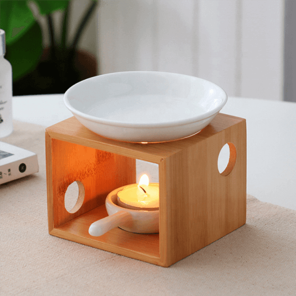 Duftlampe | Öl-Wärmer - Modern Bamboo