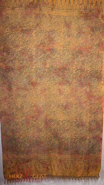 XL Premium Lunghi | Sarong "La Ola" - goldbraun
