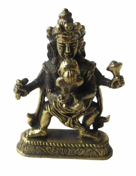 Yab Yum - Messing-Figur "Buddha Samantabhadra"