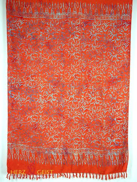 Premium Lunghi | Sarong "Curled Plants" - FARBAUSWAHL