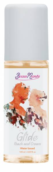 BeauMents Glide Peach and Cream (water based) 125 ml