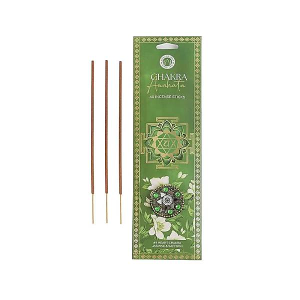 Räucherstäbchen - CHAKRA 4 Herzchakra (Anahata) - Jasmin und Safran