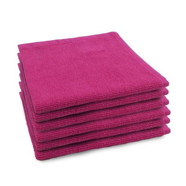 Sitzunterlage / Gästehandtuch - pink - 30 x 30 cm