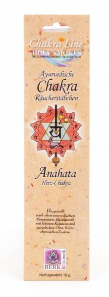 Räucherstäbchen - Chakra Line "Herz-Chakra" Anahata