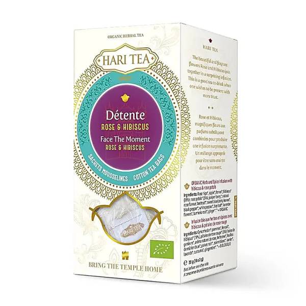 BIO Hari Tea - FACE THE MOMENT - Rose und Hibiskus