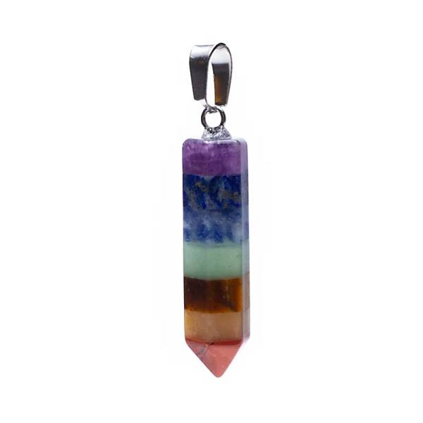 Anhänger - 7 Chakra Edelsteine