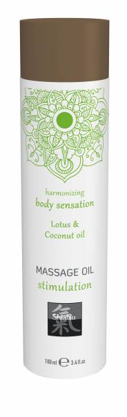 Shiatsu Massage Öl stimulation Lotus& Coconut 100 ml