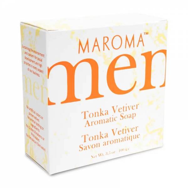 Maroma Seife für Herren Tonka Vetiver 