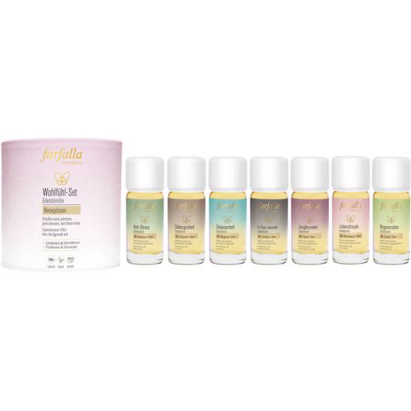 Farfalla Essentials - Edelstein Balance Öle: Geschenkset * Neue Aufmachung*