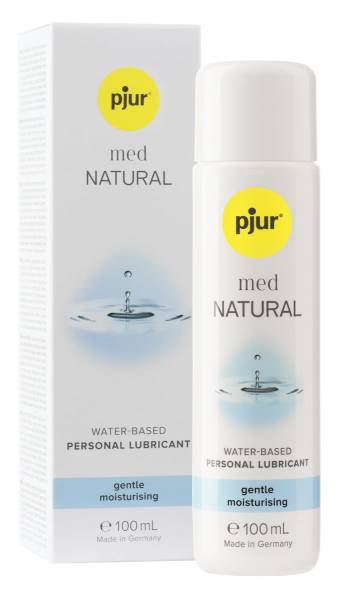 Pjur med NATURAL Glide - Gleitgel 100 ml