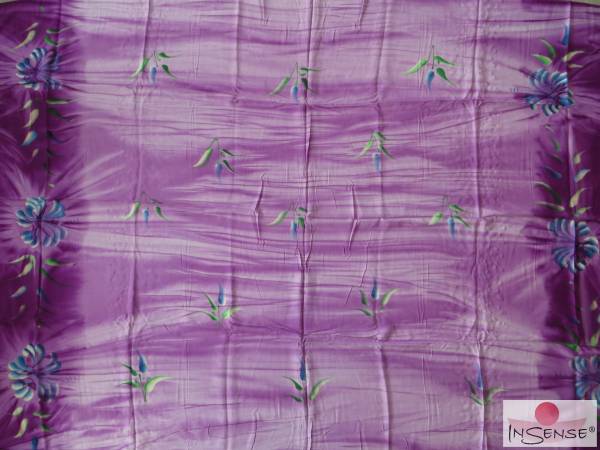 Lunghi | Sarong "Fleur violett"