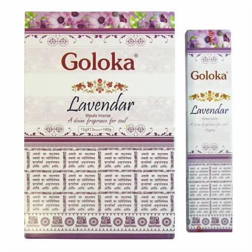Räucherstäbchen - Lavendel GOLOKA