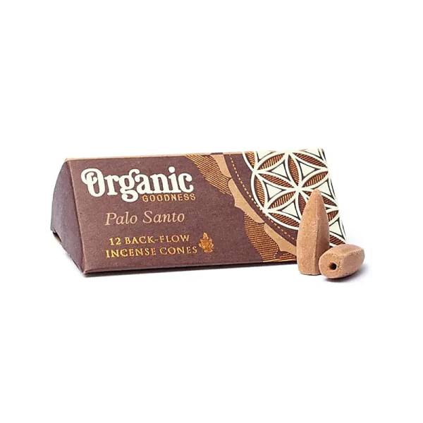 ORGANIC Rückfuss Räucherkegel - Palo Santo